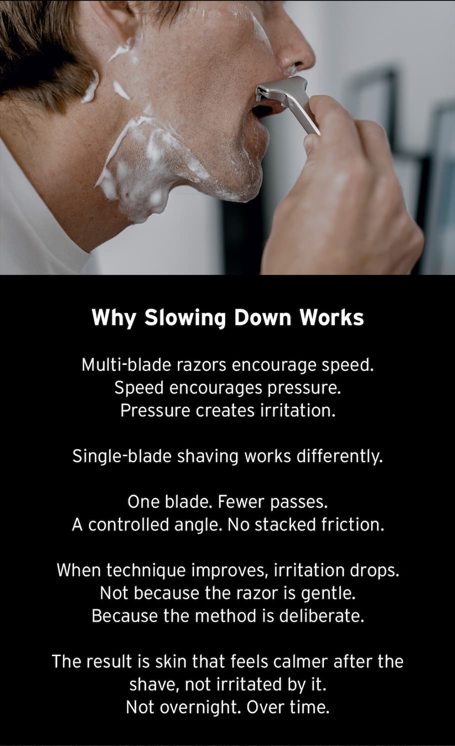Why slowing down works