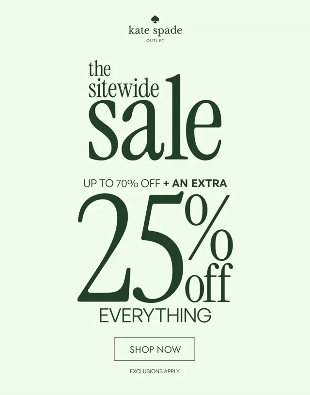 the sitewide sale