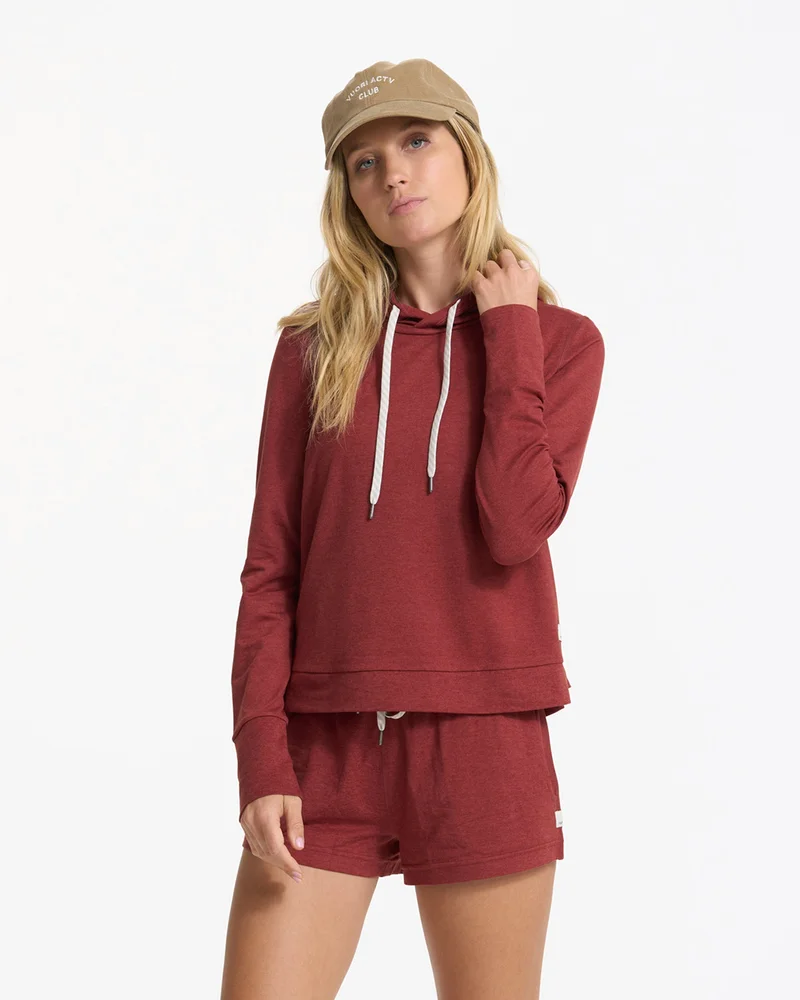 Image of Halo Essential Hoodie | Currant Heather