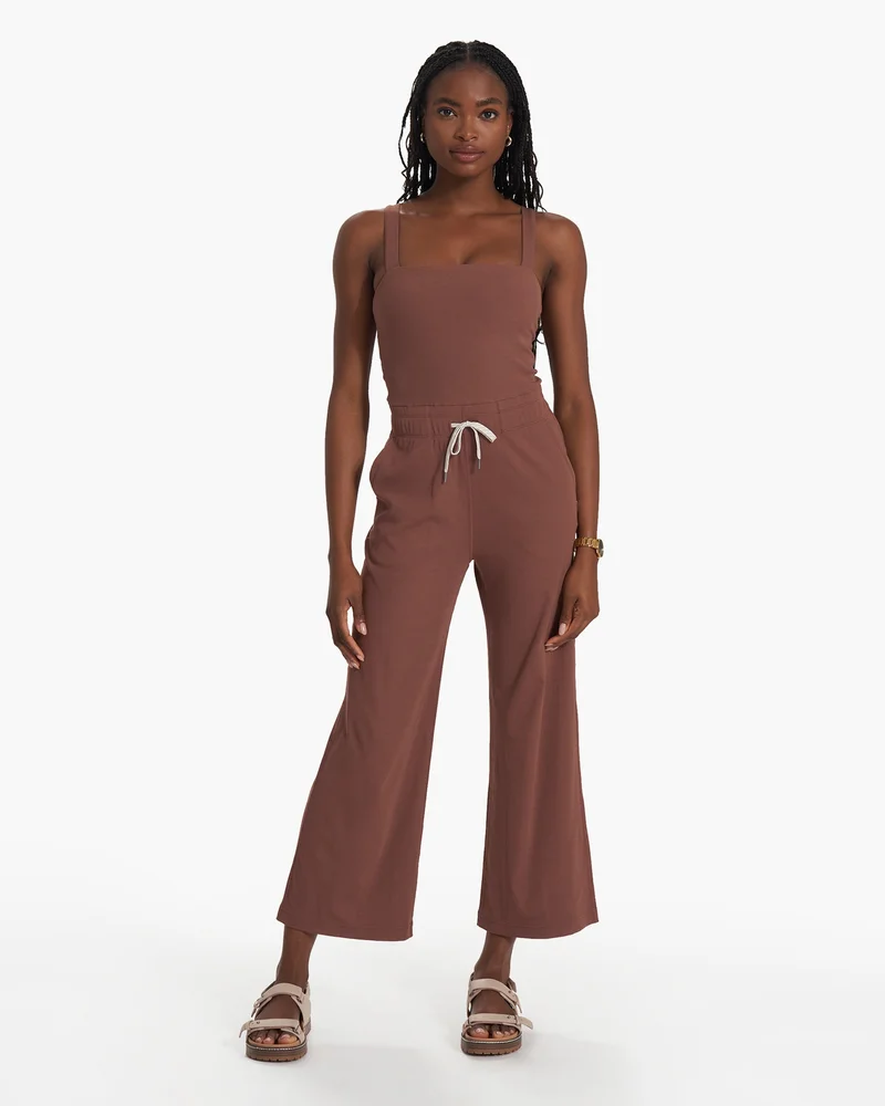 Image of Pose Jumpsuit | Hazelnut