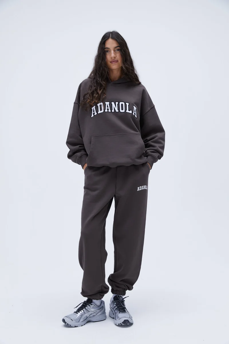 Image of Varsity Sweatpants - Coffee Bean