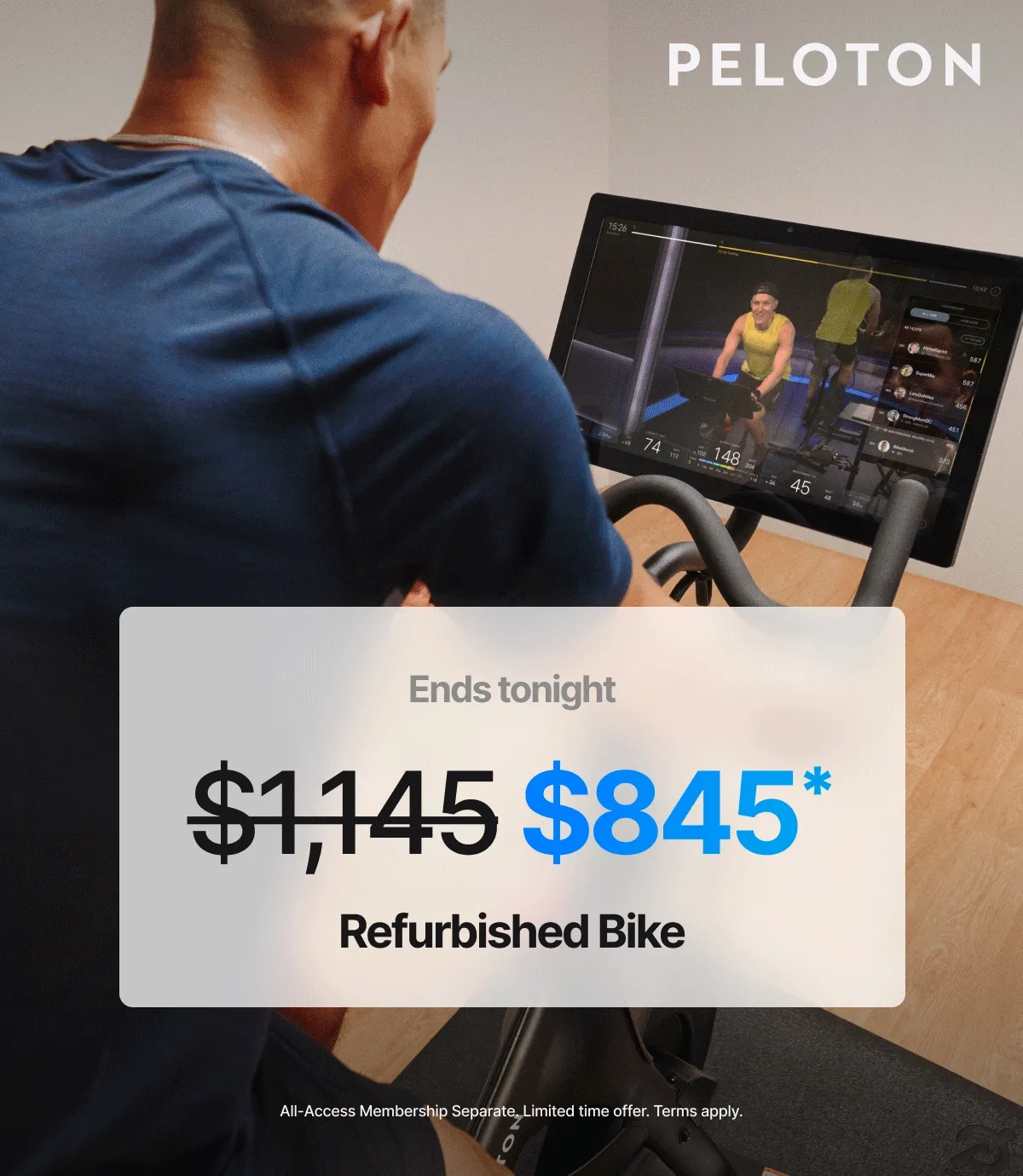 Ends tonight Refurbished Bike