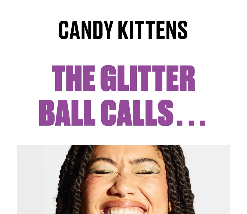The glitter ball calls...