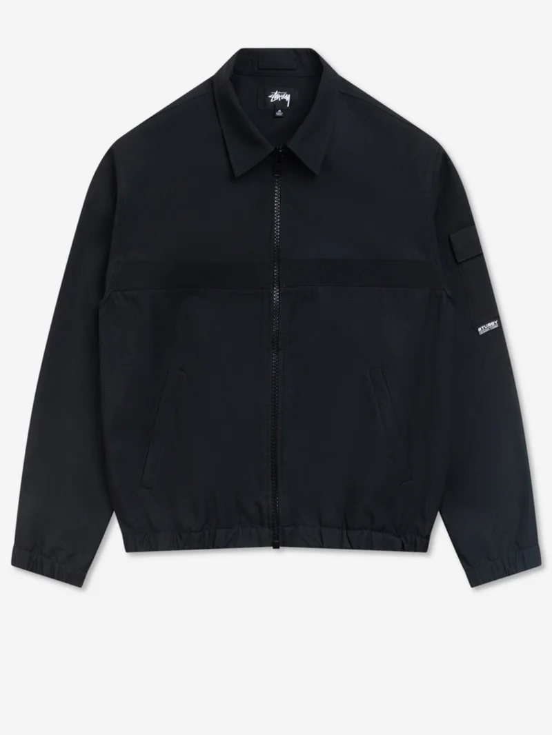 Image of Stussy Mechanic Jacket - Black