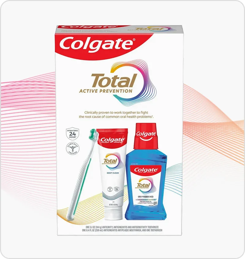 Colgate® Total Active Prevention Oral Care Kit