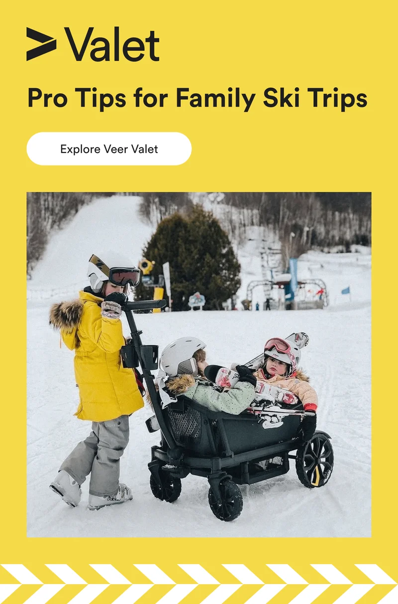 valet - pro tips for family ski trips - explore veer valet