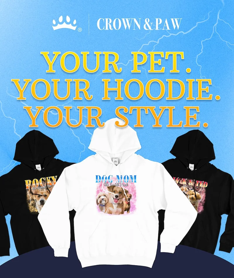 Your pet. Your hoodie. Your style.