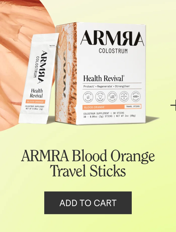 ARMRA Blood Orange Travel Sticks