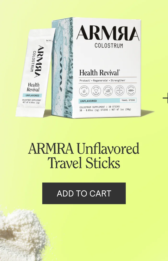ARMRA Unflavored Travel Sticks