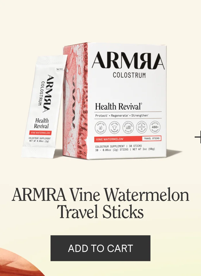 ARMRA Vine Watermelon Travel Sticks