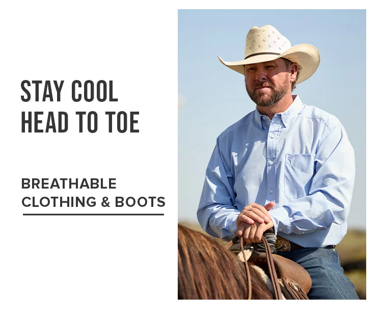 BREATHABLE CLOTHING AND BOOTS