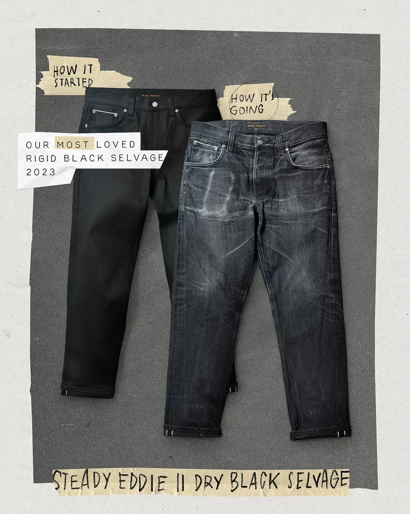Steady Eddie II Dry Black Selvage