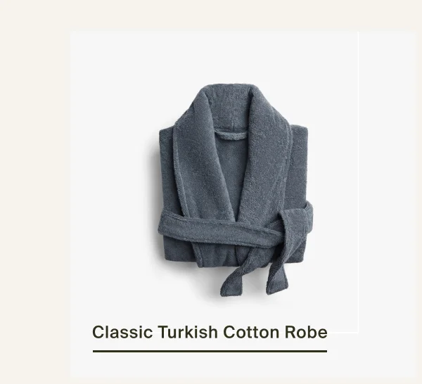 Shop Classic Turkish Cotton Robe