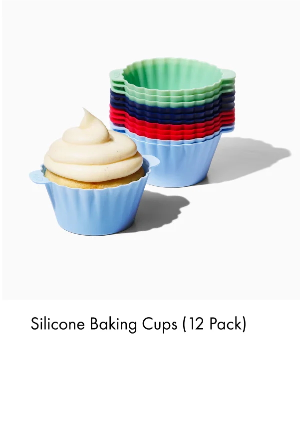 Silicone Baking Cups (12 Pack)