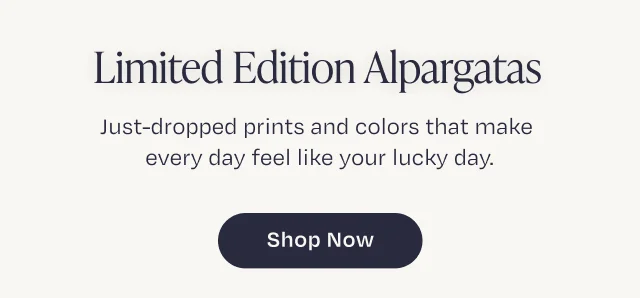 Limited Edition Alpargatas