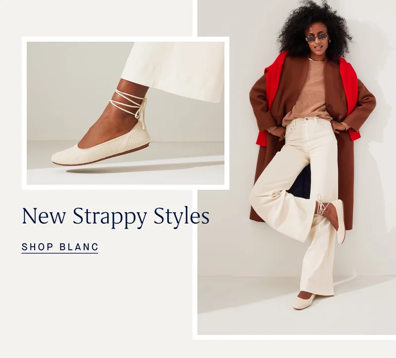 New Strappy Styles SHOP BLANC