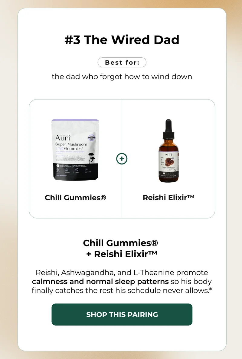 THE WIRED DAD [SHOP THIS PAIRING]