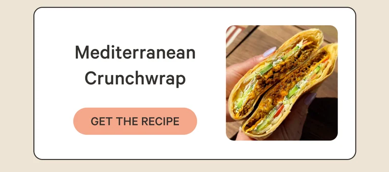 Mediterranean Crunchwrap