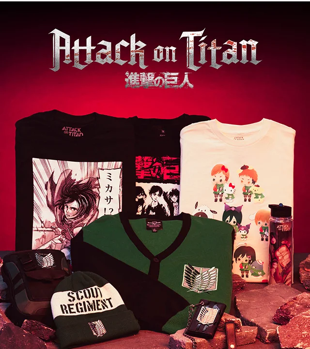 Attack on Titan Shop Now
