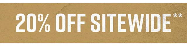 20% Off Sitewide