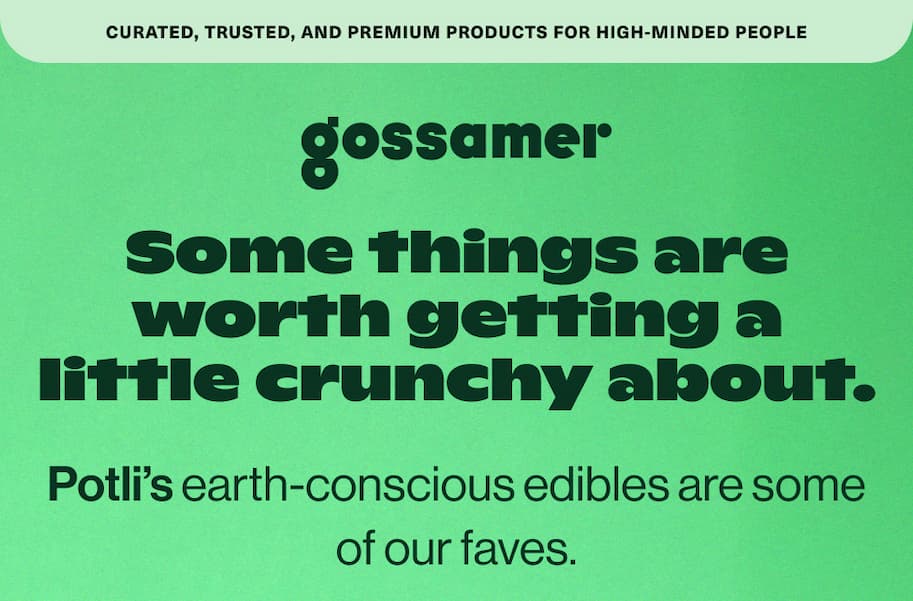 Some things are worth getting a little crunchy about
