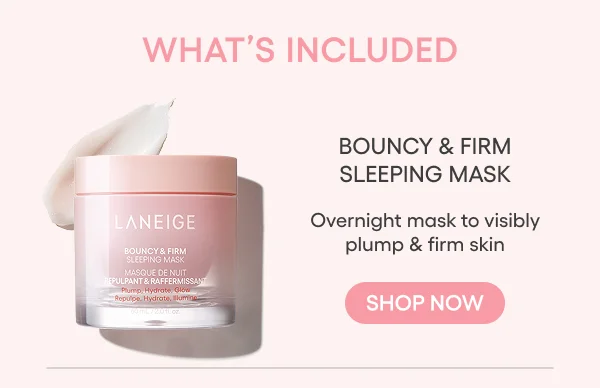 bouncy & firm sleeping mask