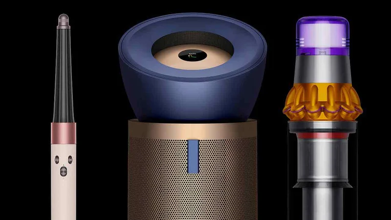 Close Up Of Dyson Technology