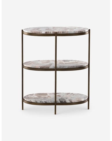Kayleigh Nightstand-Canyon Marble