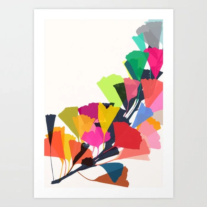 ginkgo 4 Art Print Art Print