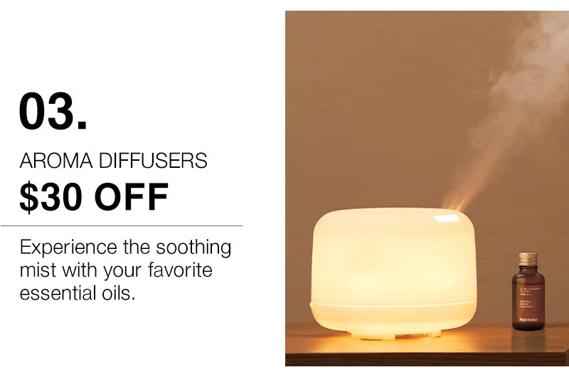 Shop $30 Off Aroma Diffusers