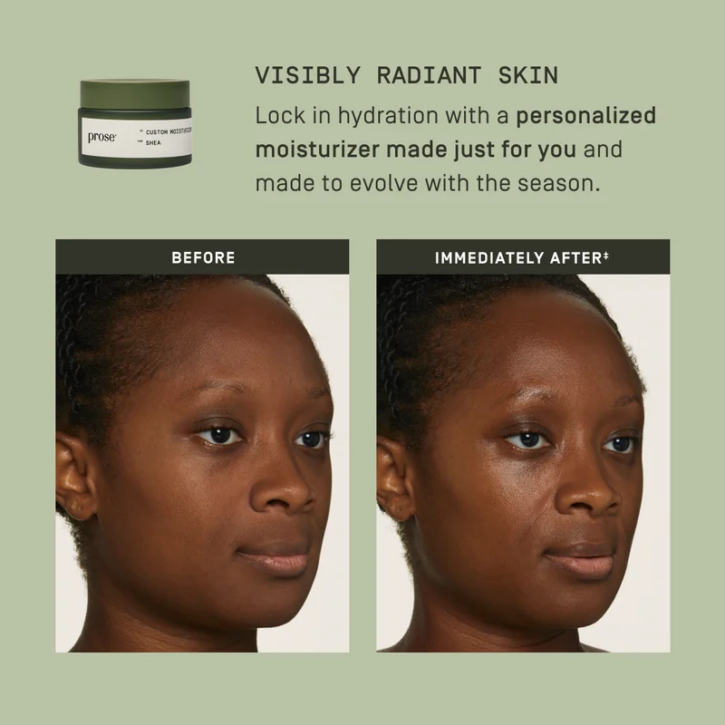 Visibly radiant skin