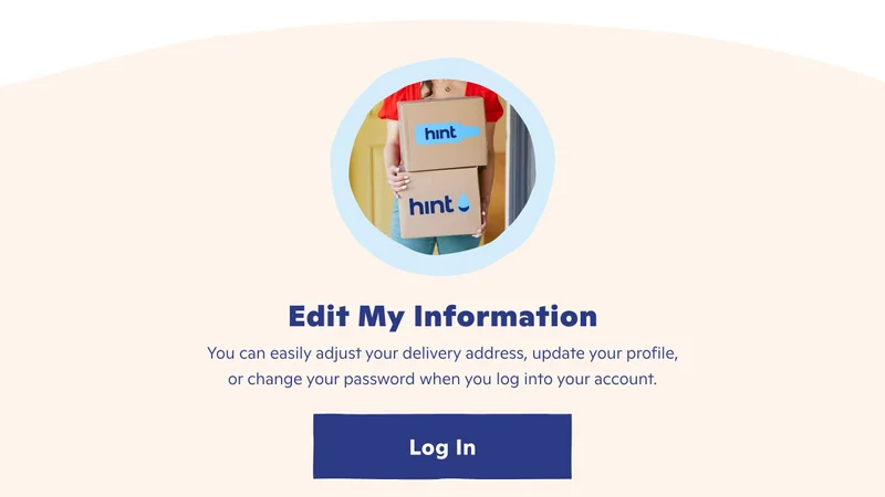 Edit my Information