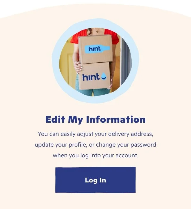 Edit my Information