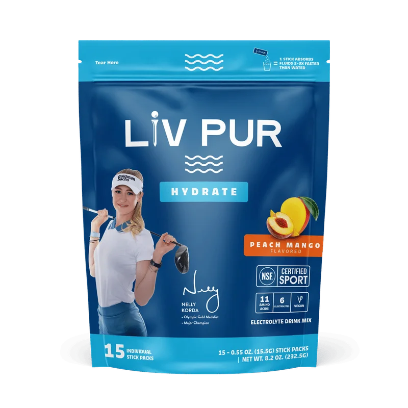 Image of LivPur Nutrition Peach Mango Hydration (15 Servings)