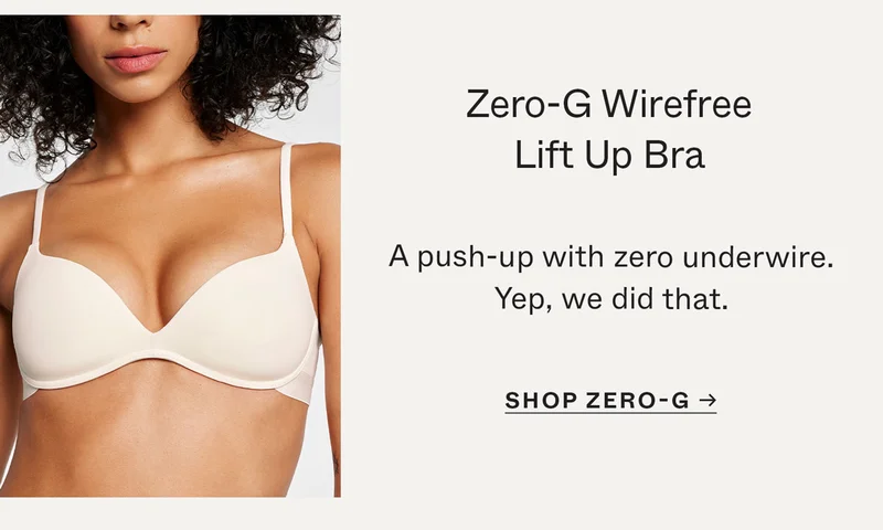 Zero-G Wirefree Lift Up Bra