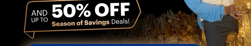 +Up to 50% OFF Deals