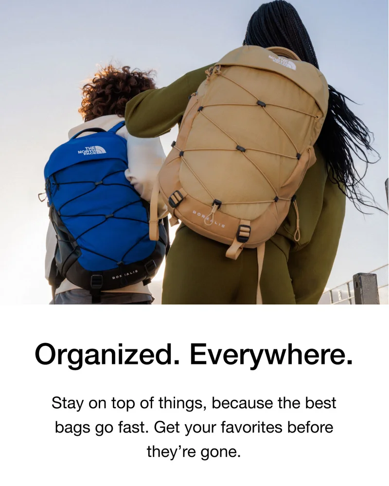 Organized. Everywhere. Stay on top of things, because the best bags go fast. Get your favorites before they're gone.