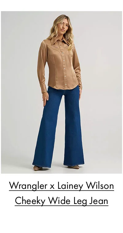 Wrangler x Lainey Wilson Cheeky Wide Leg Jean