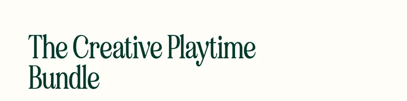 The Creative Playtime Bundle