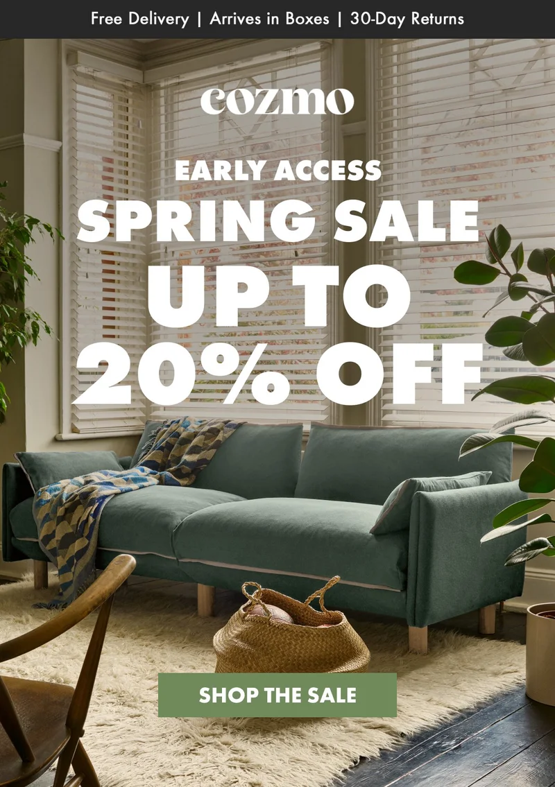 Early Access: Spring Sale