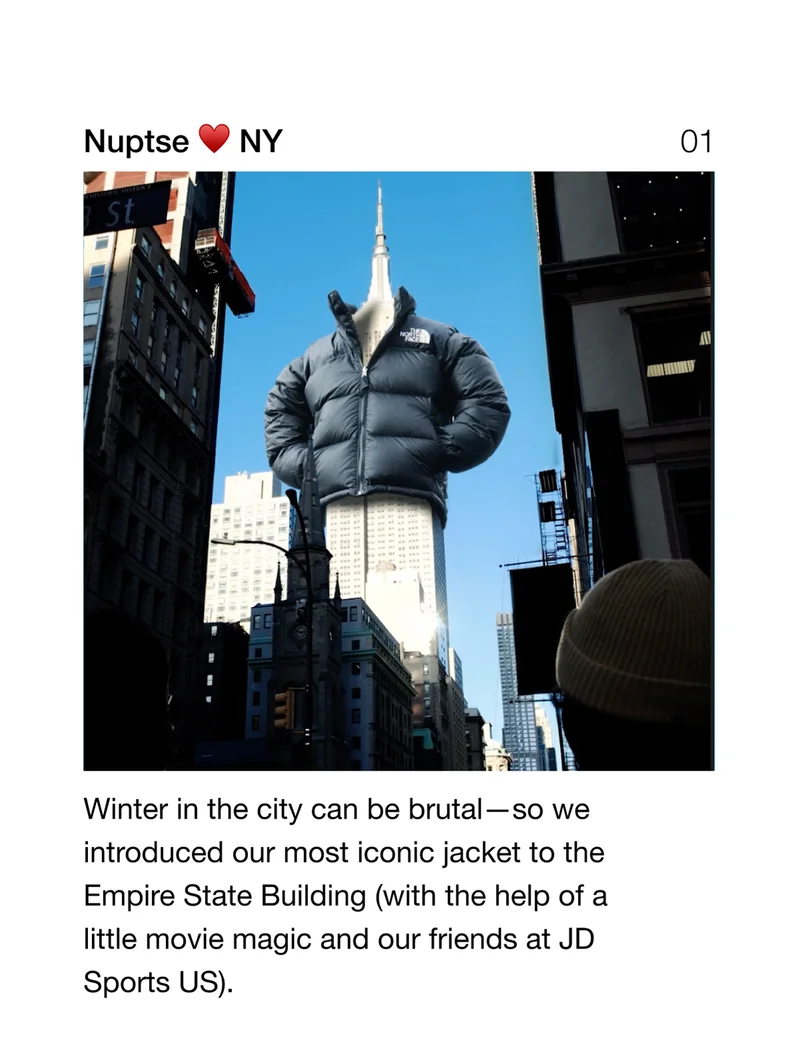 Winter in the city can be brutal - so we introduced our most iconic jacket to the Empire State Building (with the help of a little movie magic).