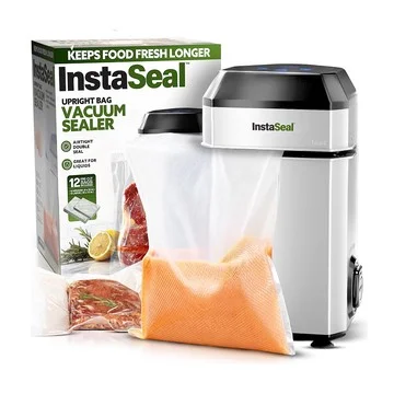 Bell & Howell InstaSeal Upright Bag Vacuum Sealer with 12 Bags