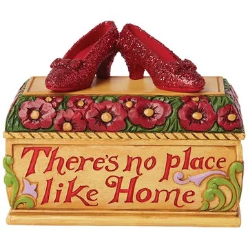 Wizard of Oz by Jim Shore Ruby Slippers TrinketBox