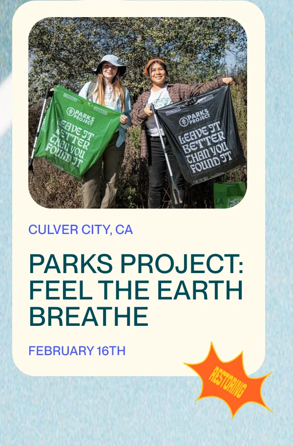 Parks Project: Feel the Earth Breathe