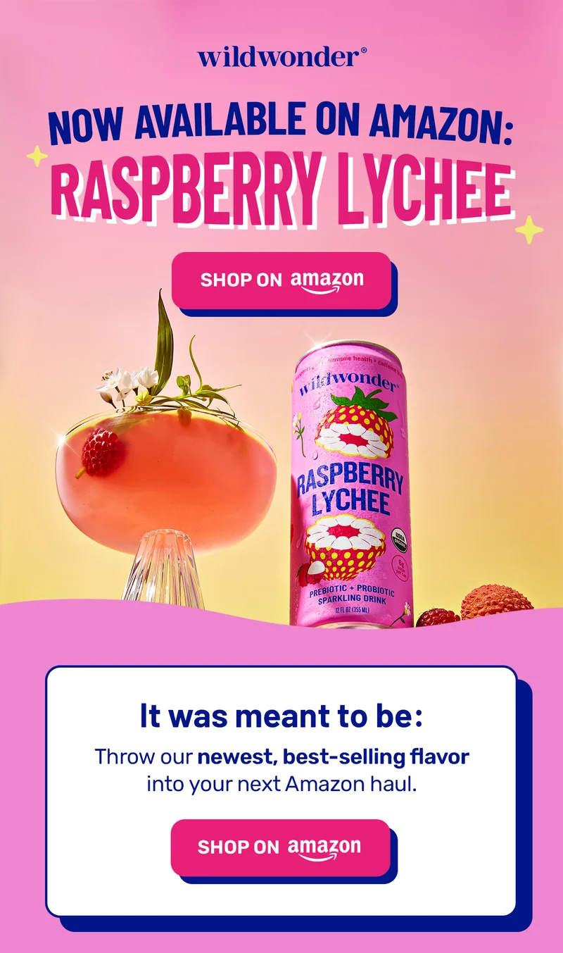 Raspberry Lychee on Amazon