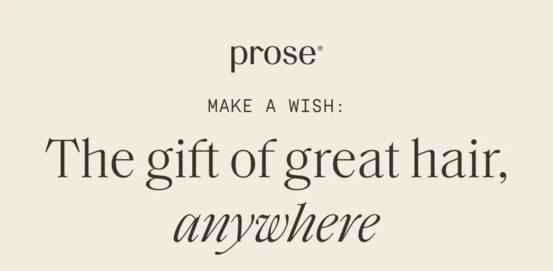 Prose | The gift of great hair, anywhere