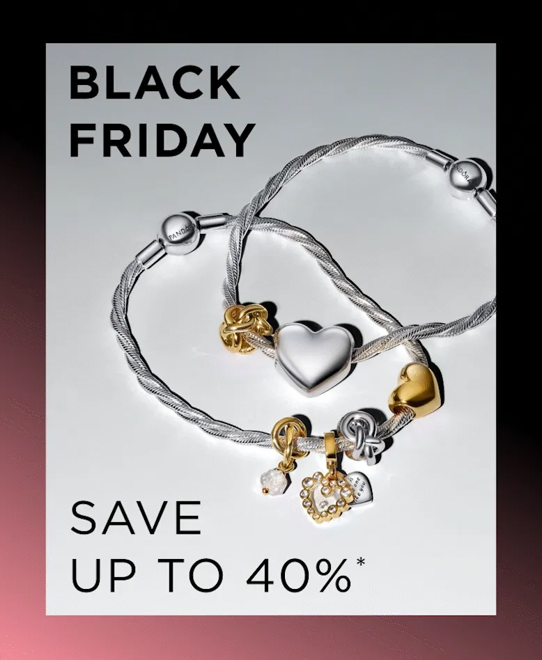 Save up to 40% on silver and gold jewelry
