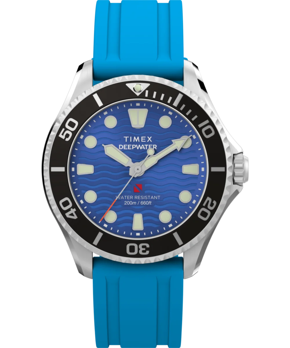 Image of Deepwater Meridian 200 38mm HNBR Rubber Strap Watch