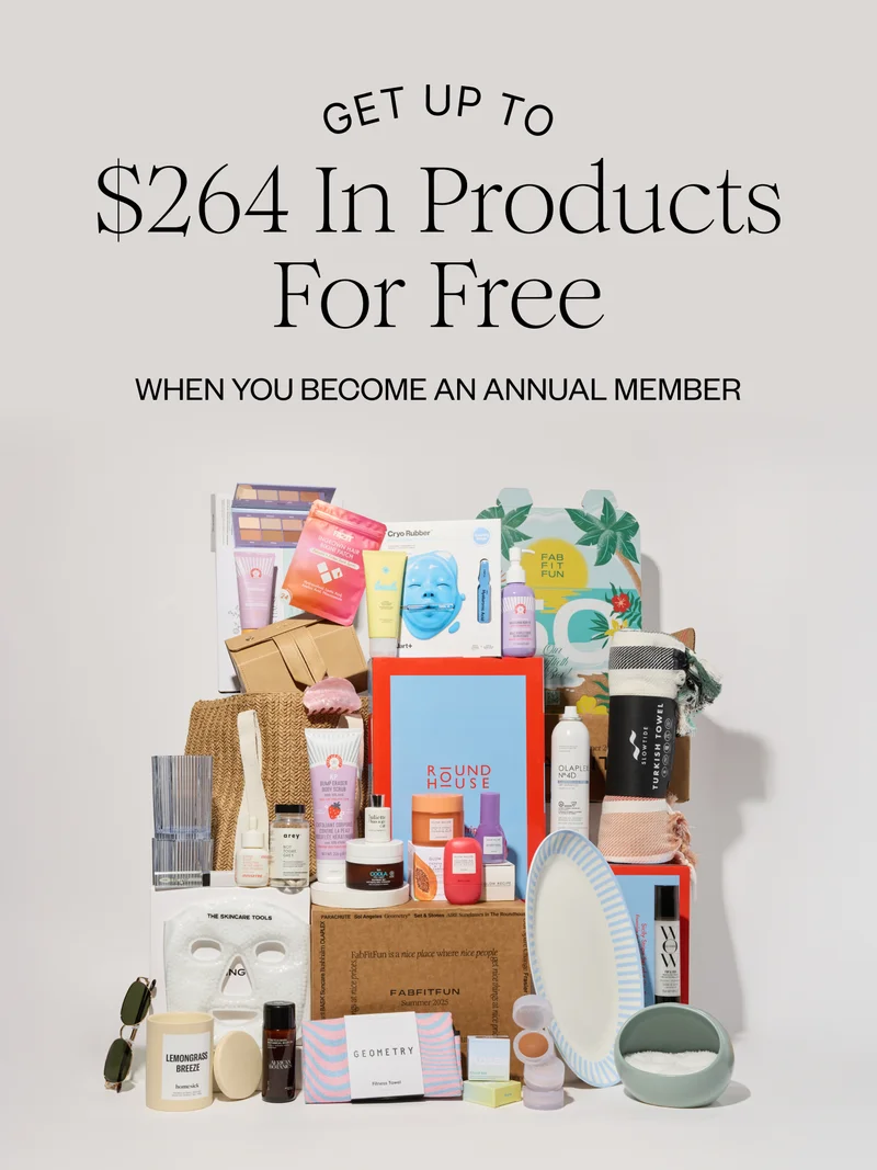 GET UP TO $264 In Products For Free WHEN YOU BECOME AN ANNUAL MEMBER
