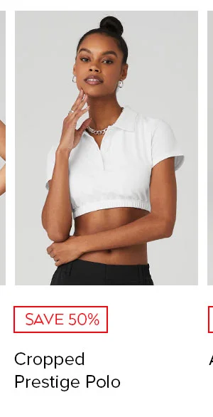 CROPPED PRESTIGE POLO